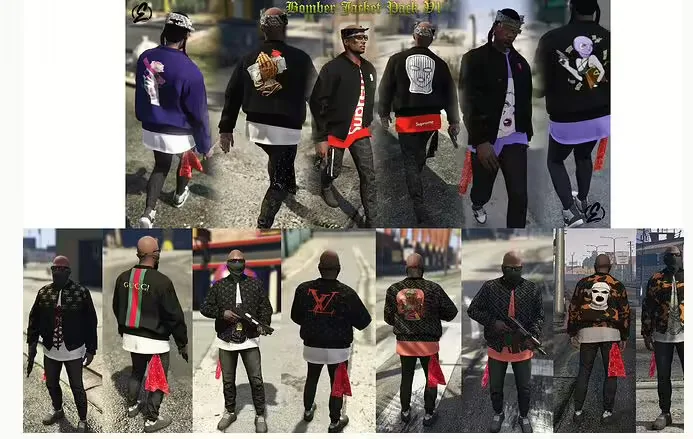 FiveM Fullscale Gang Clothes Pack FiveM Script - esx 2