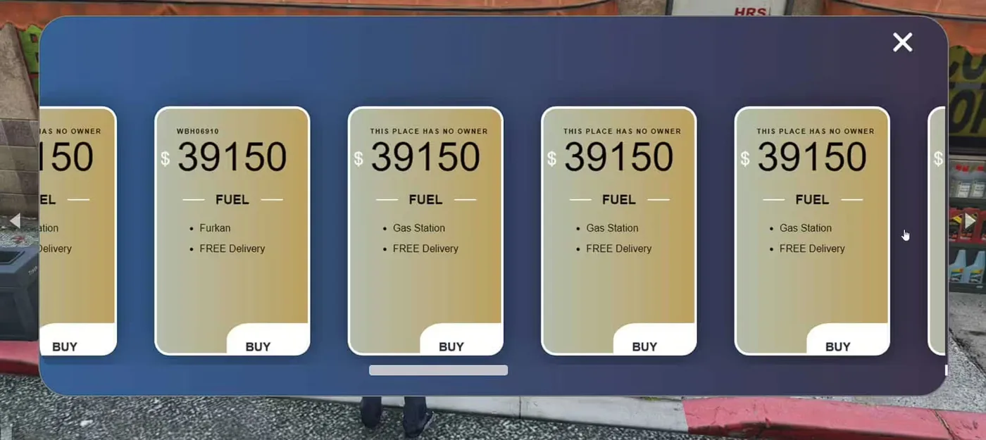 Gas Station Simulator System FiveM Script - esx 2
