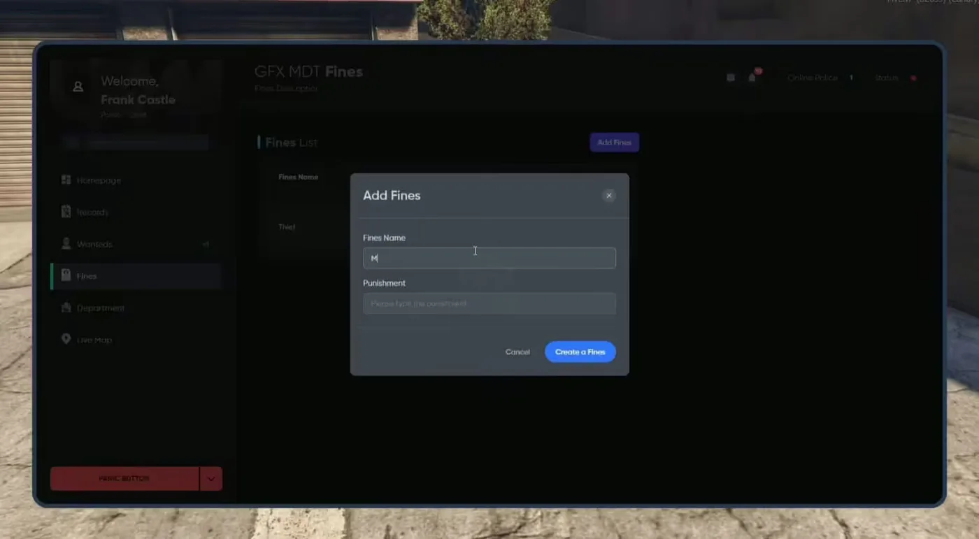 GFX MDT FiveM Script - esx 2