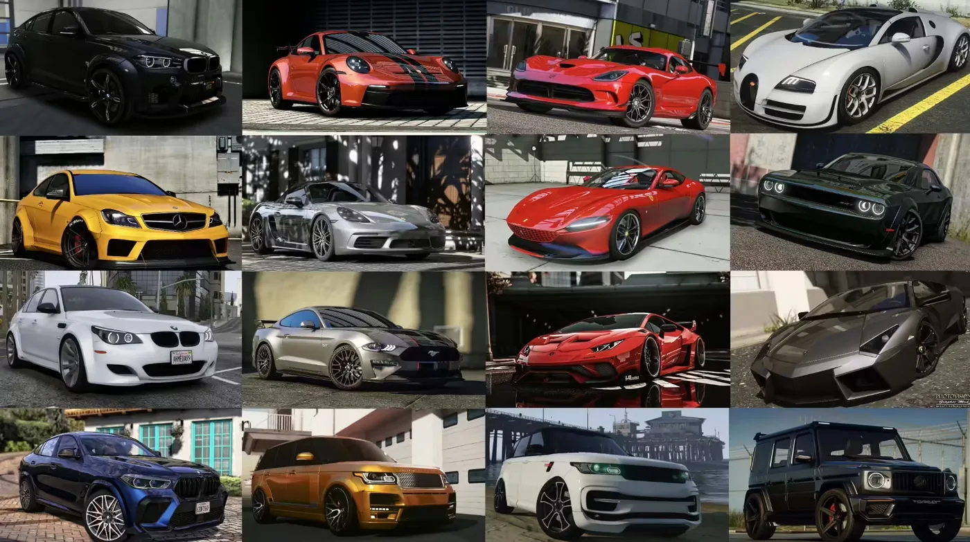 GTA 5 Ultimate Car Pack FiveM Script - esx 2