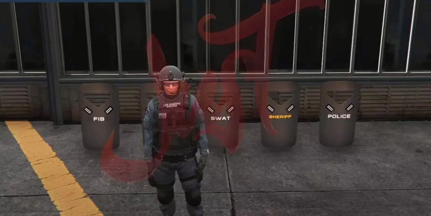GTA V Ballistic Shield Custom Props (SWAT) FiveM Script - esx 2