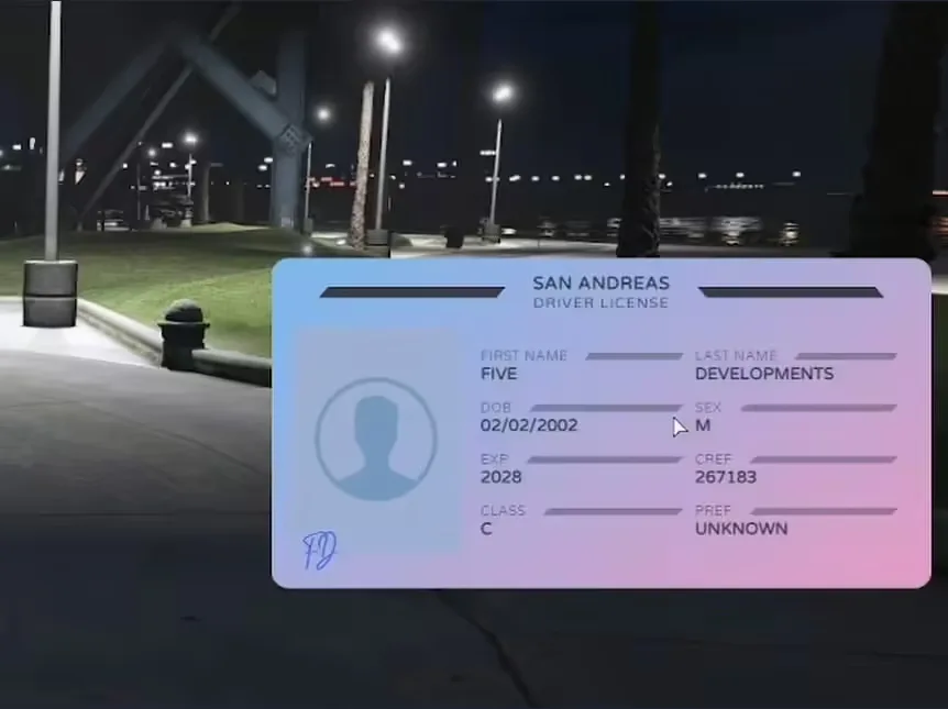 ID Card Script FiveM Script - esx 2