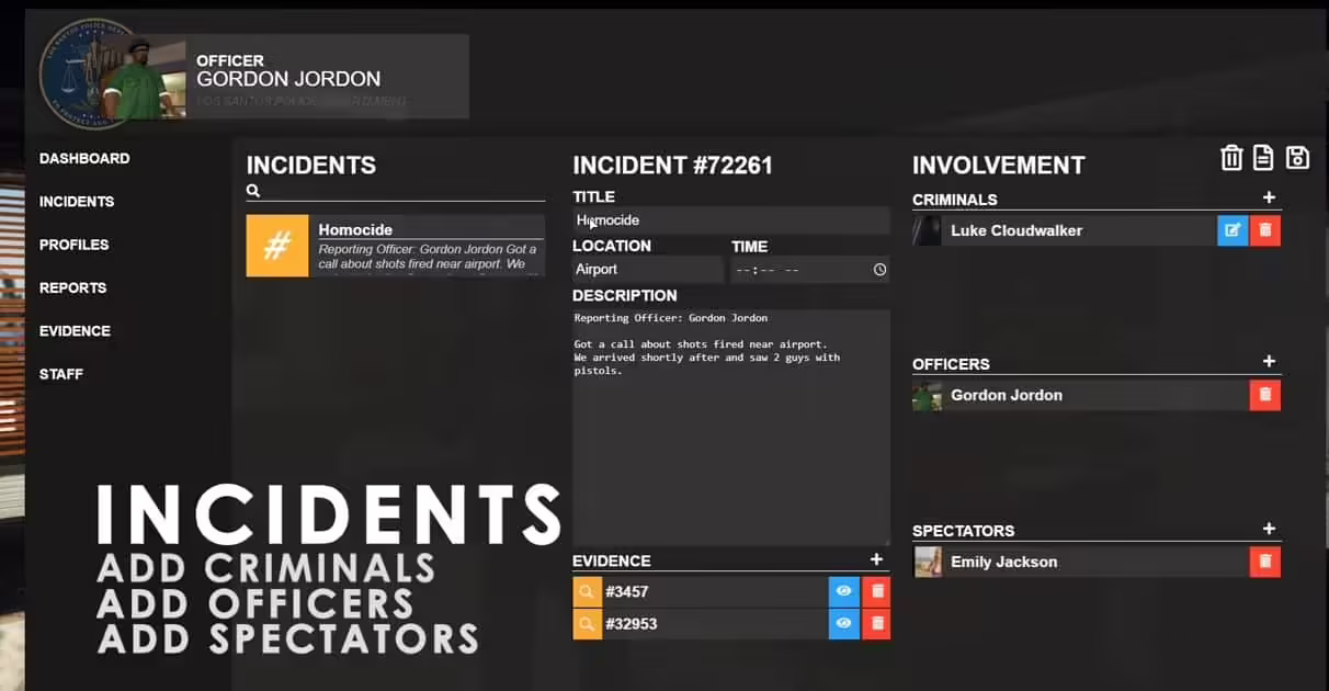 Core MDW / Police Computer (MDT) FiveM Script - esx 3