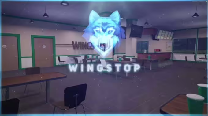 Wingstop FastFood MLO product preview for esx FiveM servers