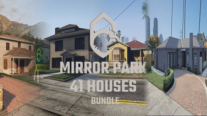 Luxury Houses VGCC — 100 Properties in Mirror Park (FiveM MLO) preview