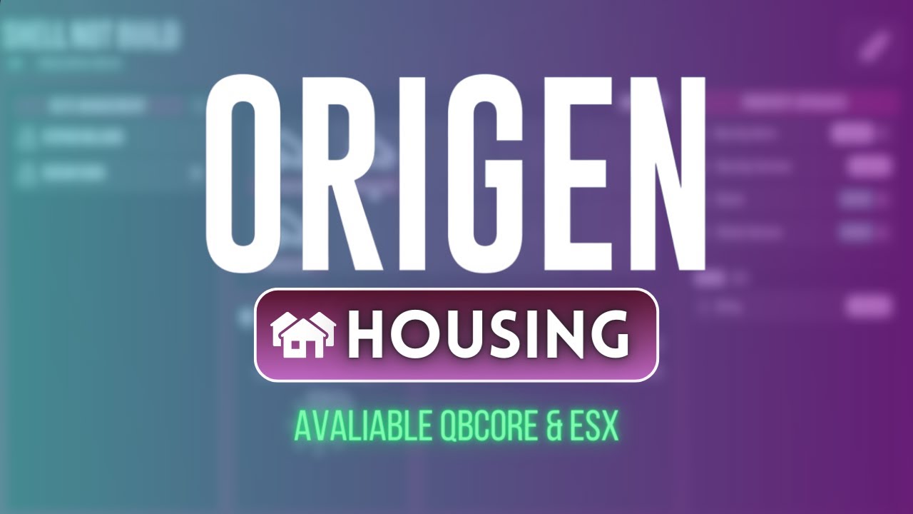 Origen Housing System
