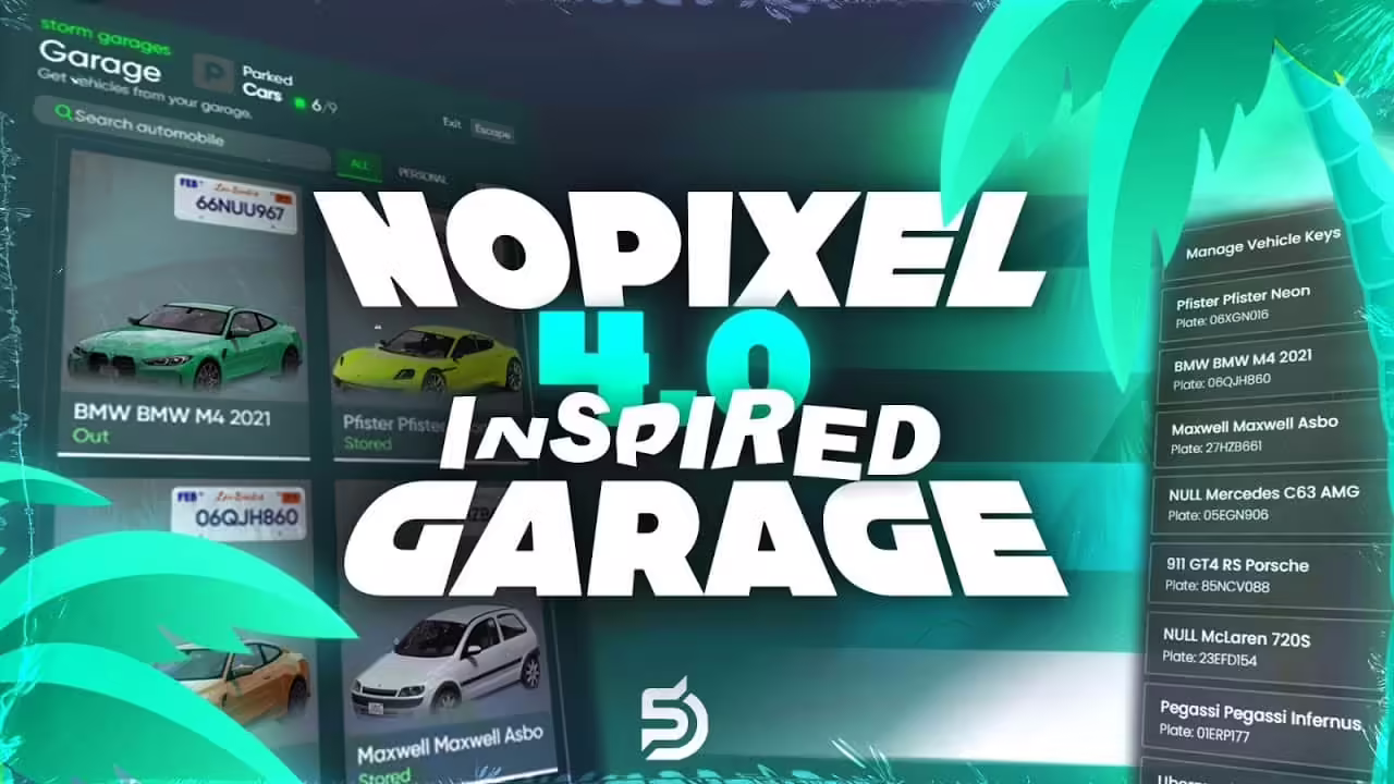 NoPixel 4.0 Garage System