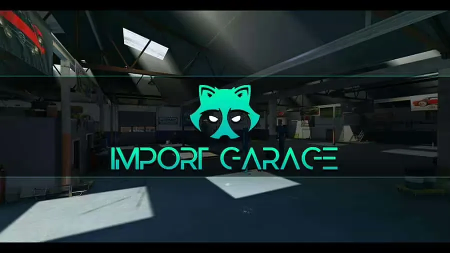 Import Garage product preview for esx FiveM servers