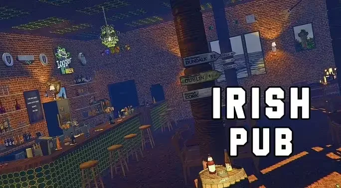 Irish Pub Job product preview for esx FiveM servers