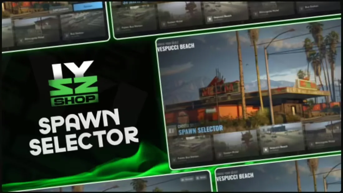 Izzy Spawn Selector esx FiveM Script