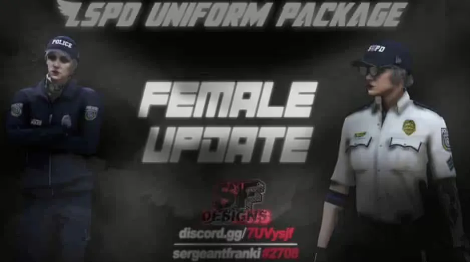 LSPD UP Major Male (+ Female Update)