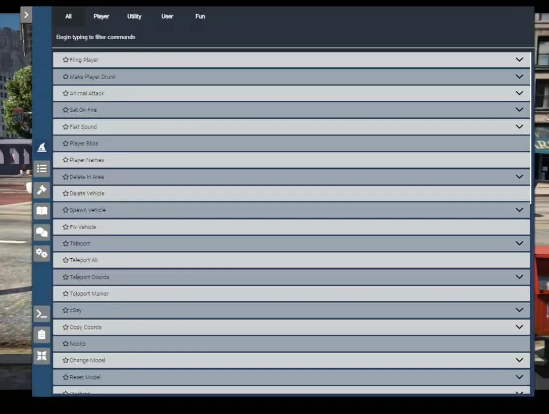 Mercy AdminMenu (ESX/QB) v3.5.5 FiveM Script - esx 2