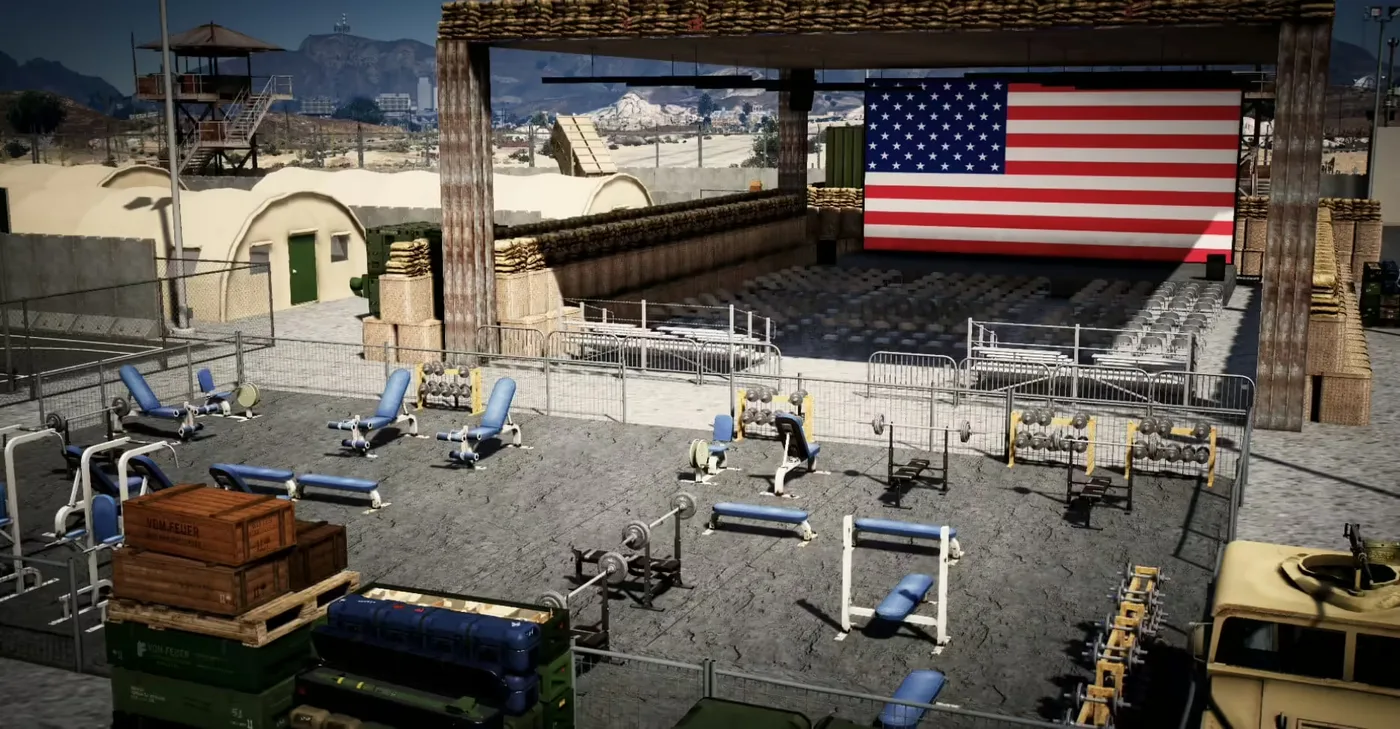 Military Base FiveM Script - esx 6