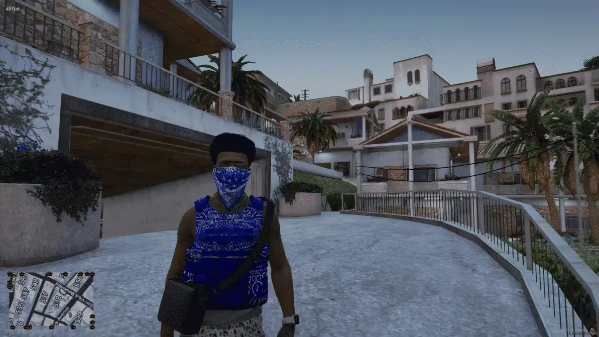 Gang Base HUGE (Crips/Neutral) product preview for esx FiveM servers