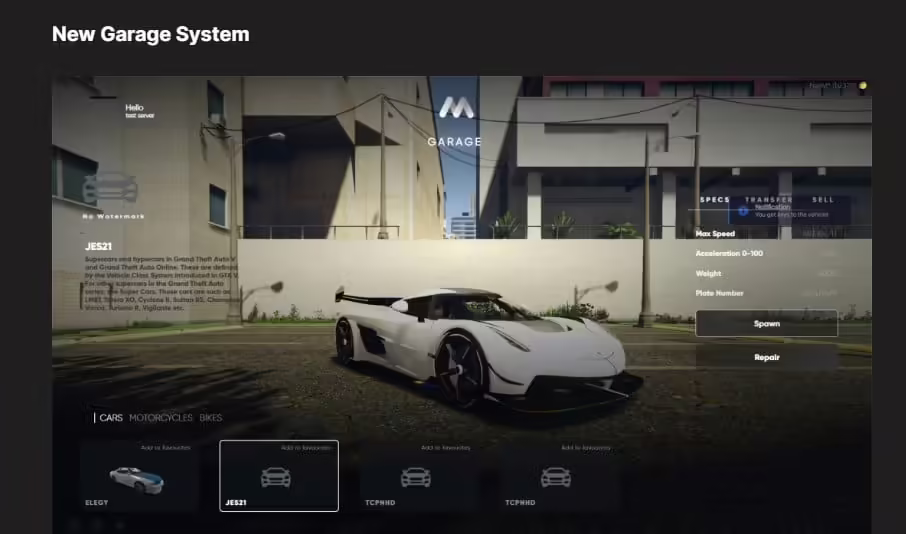 NoPixel 4.0 inspired - Server FiveM Script - qbcore 8