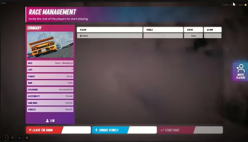 Origen Car-Racing FiveM Script - esx 3