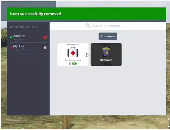 Player Markets FiveM Script - esx 3