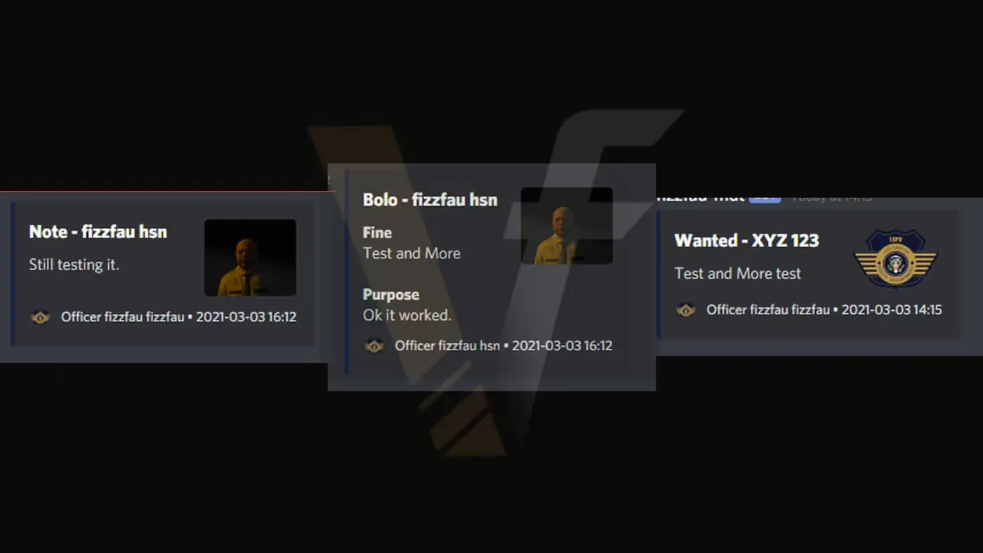 Police System MDT (with discord webhooks) FiveM Script - esx 2