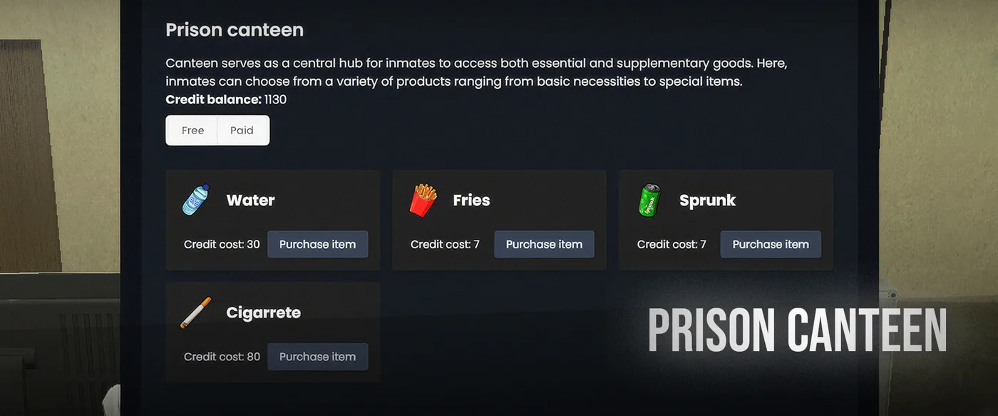 Prison all-in-one system FiveM Script - esx 2