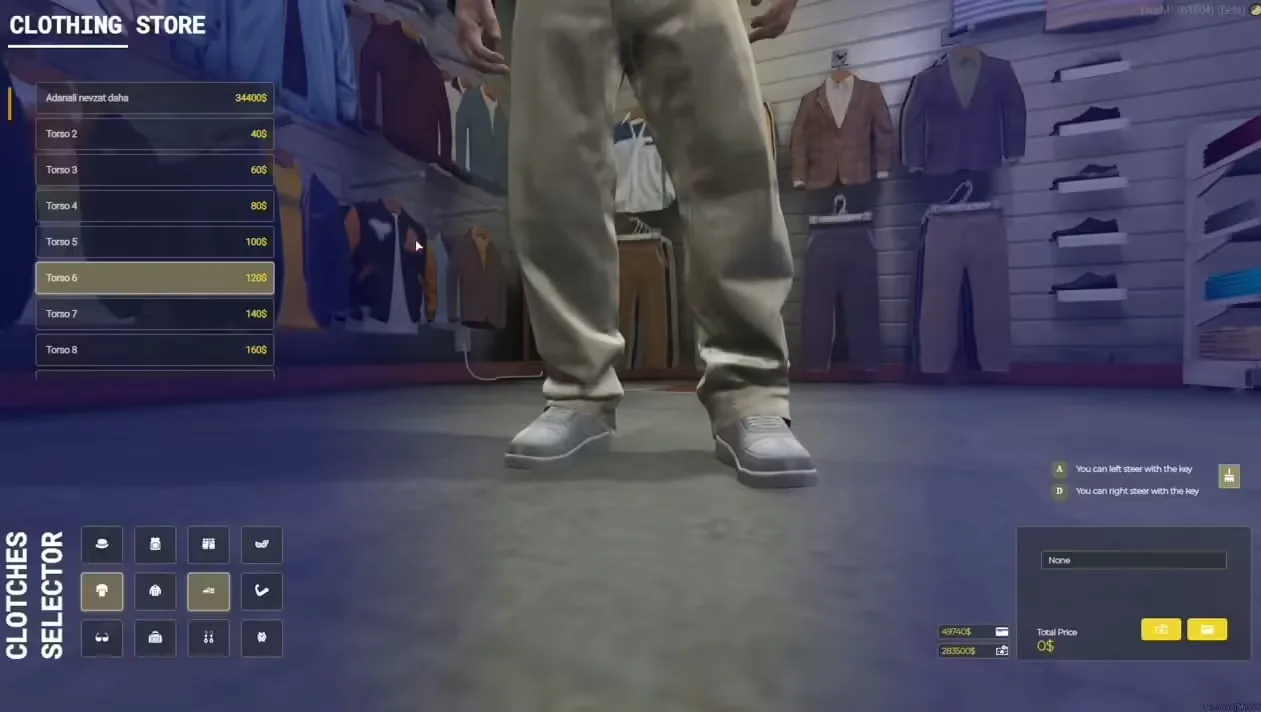 Advanced Clothing V2 FiveM Script - esx 2
