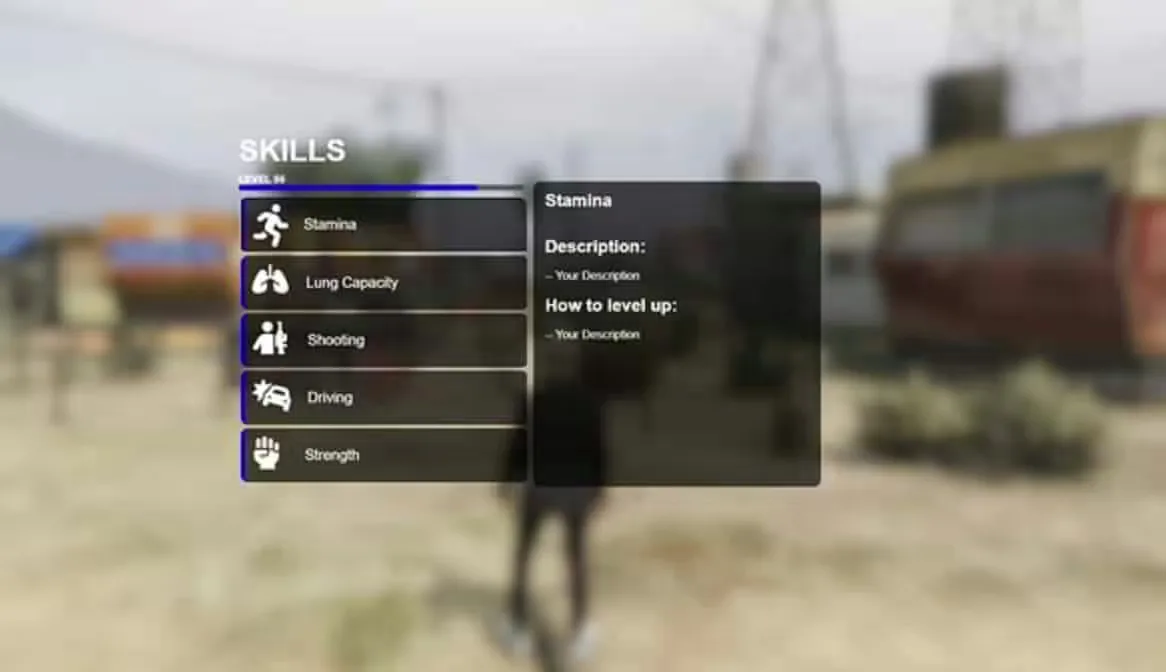 Qbus Skills System FiveM Script - qbcore 2