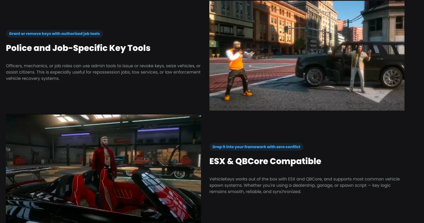 Quasar Vehiclekeys 2.0 FiveM Script - esx 2