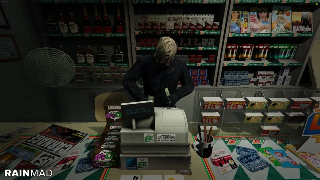 Rainmad Shop Robbery