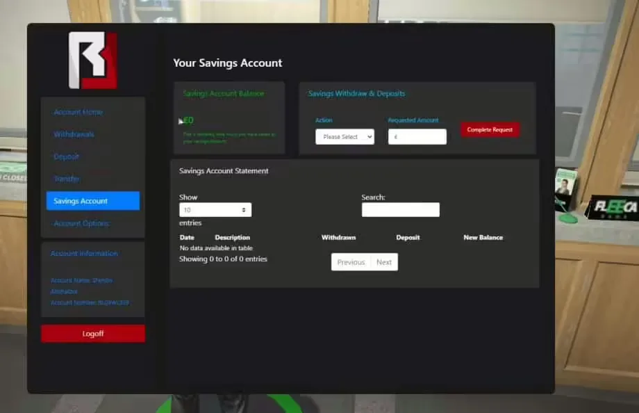 Real looking Banking (for ESX) FiveM Script - esx 2