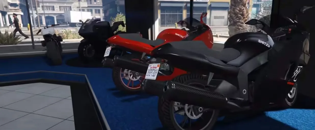 Sanders Motorcycle Dealership FiveM Script - esx 2