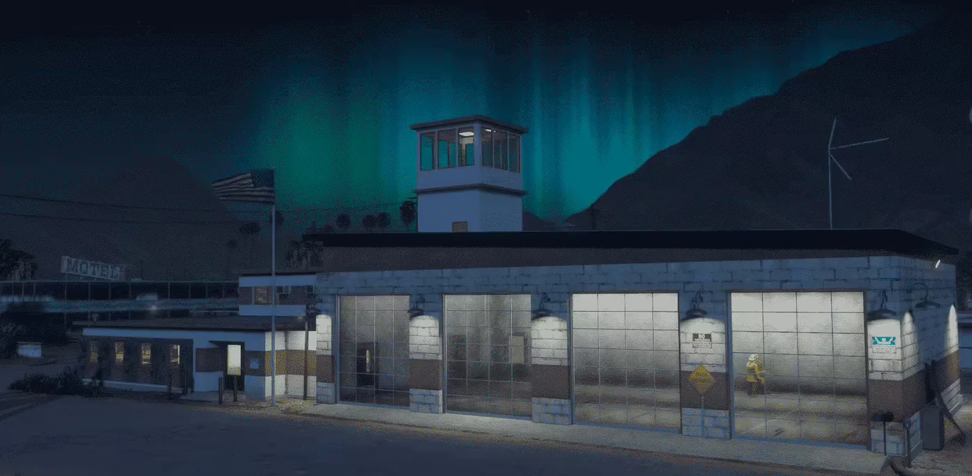 Sandy Shores Fire Department (FD) product preview for esx FiveM servers