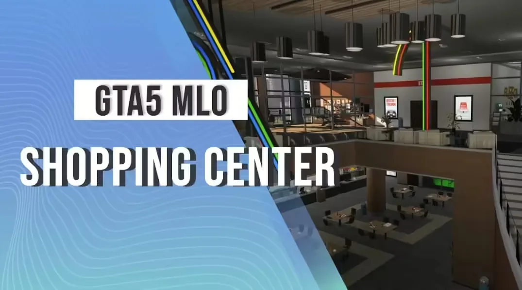 Shopping Center MLO product preview for esx FiveM servers