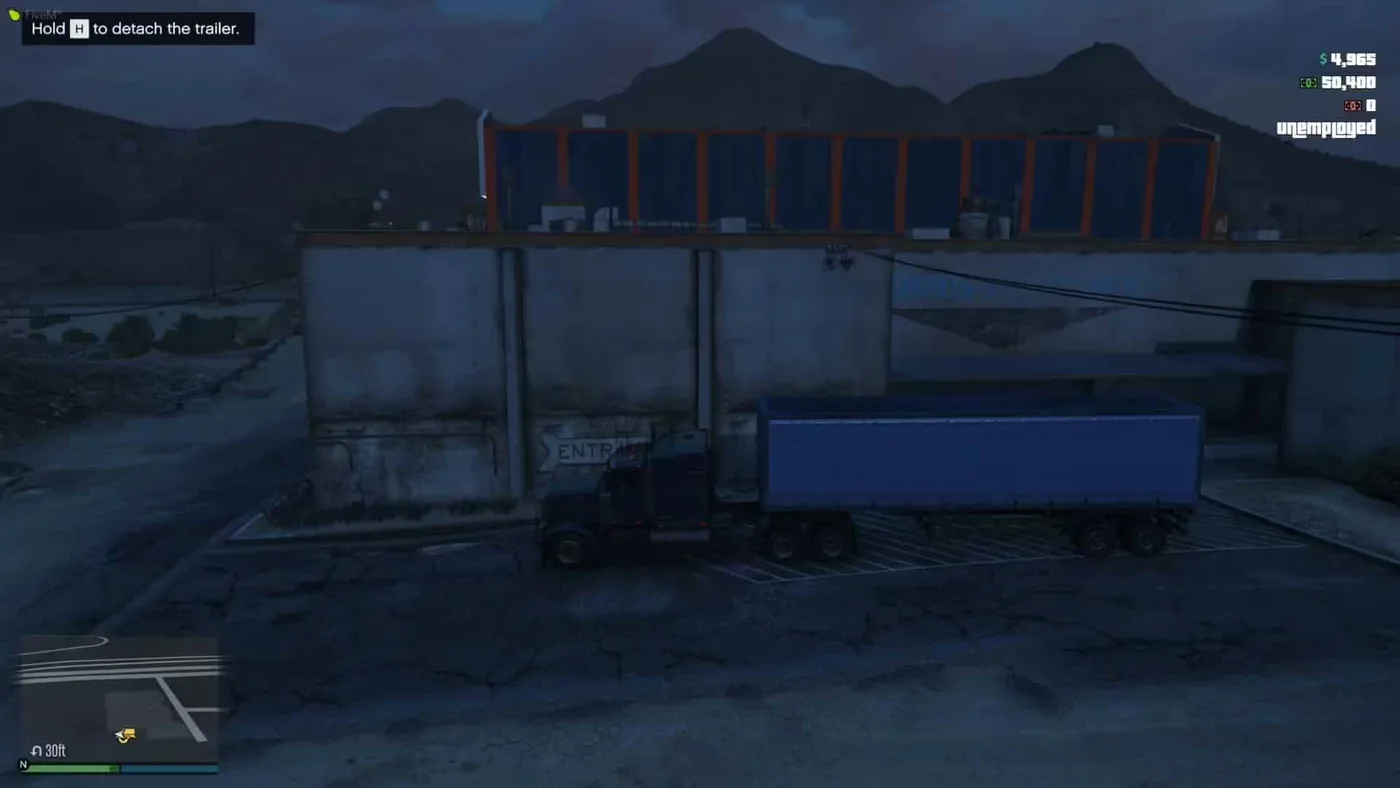 Trucker Job (ETS) product preview for esx FiveM servers
