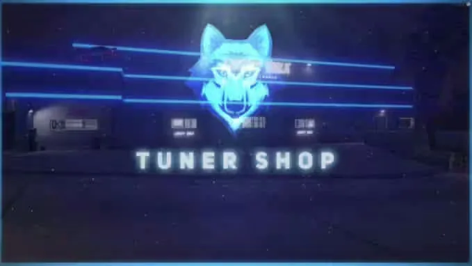 Tuner Shop MLO product preview for esx FiveM servers
