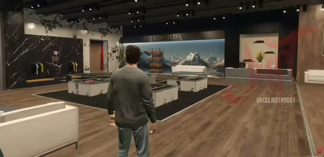 UJ Clothes Shop product preview for esx FiveM servers
