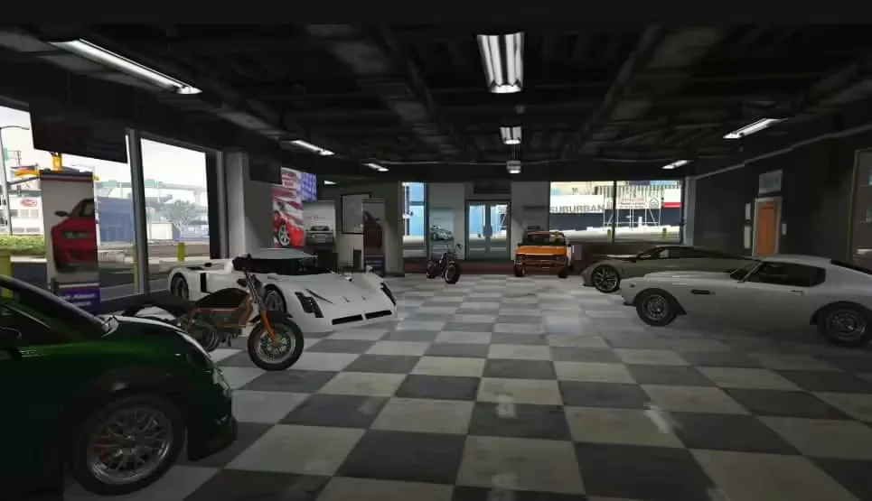 Modfreakz Vehicle Shop product preview for esx FiveM servers