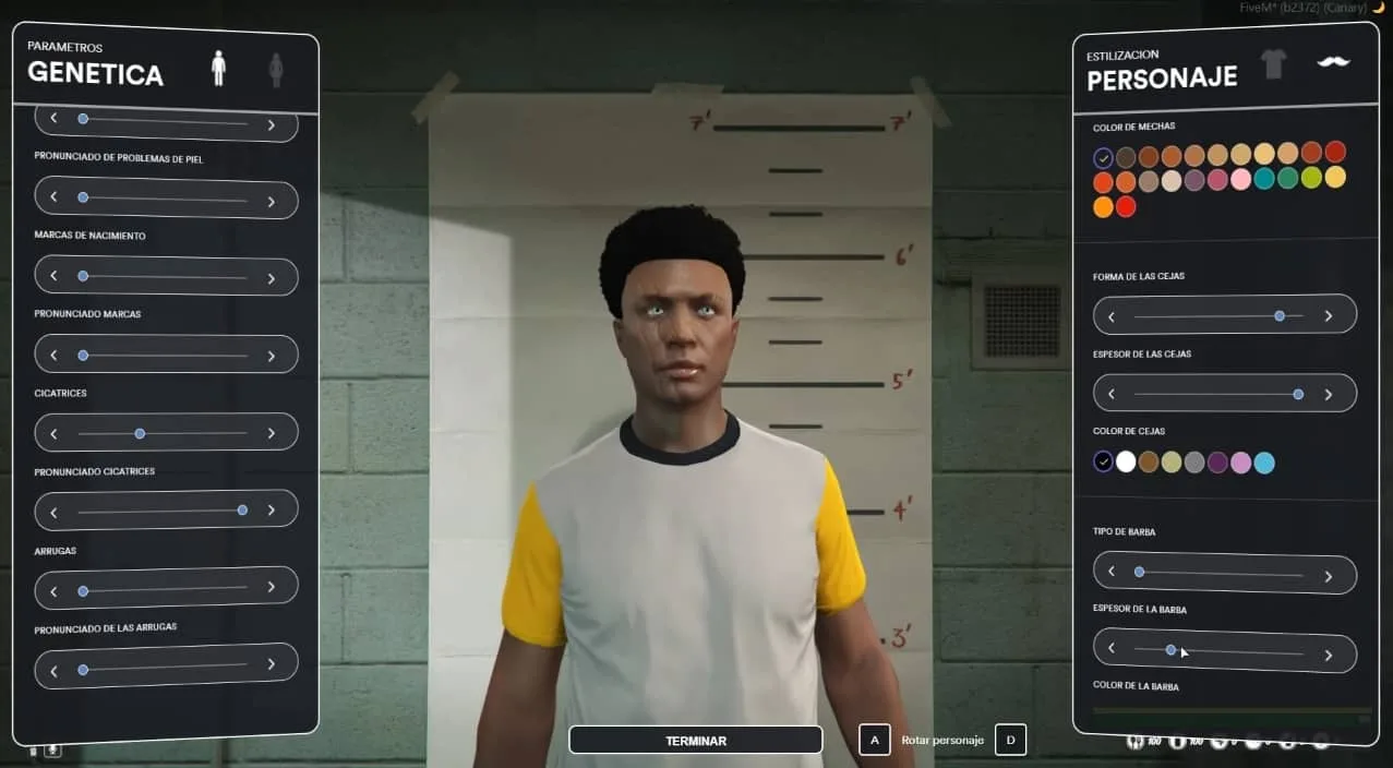 Vex Character Creator FiveM Script - esx 2