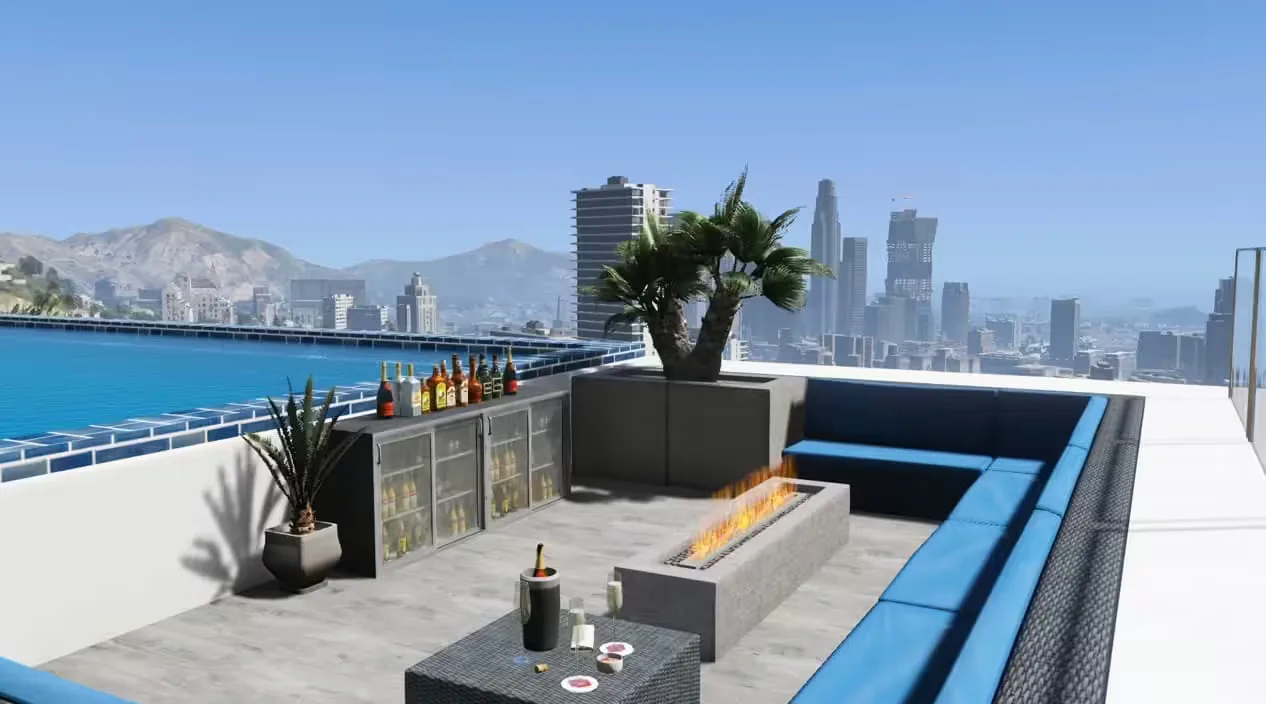 Vinewood Hills Mansion MLO FiveM Script - esx 7