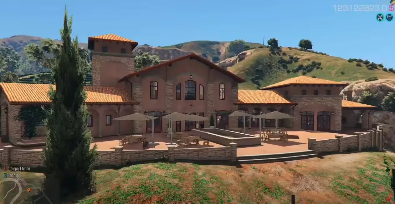 Vineyard Mansion (MLO) product preview for esx FiveM servers