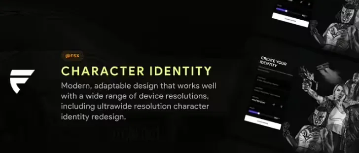 VIP Identity Design FiveM Script - esx 2