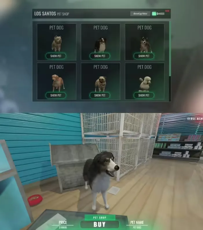 VIP Pet Shop FiveM Script - esx 2