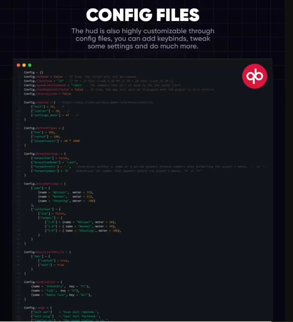 wais eHUD (qbCore) FiveM Script - qbcore 8