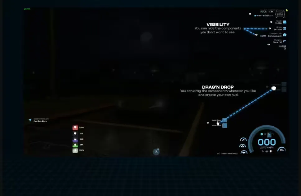 Wais HUD V5 (ESX/QB) FiveM Script - esx 6