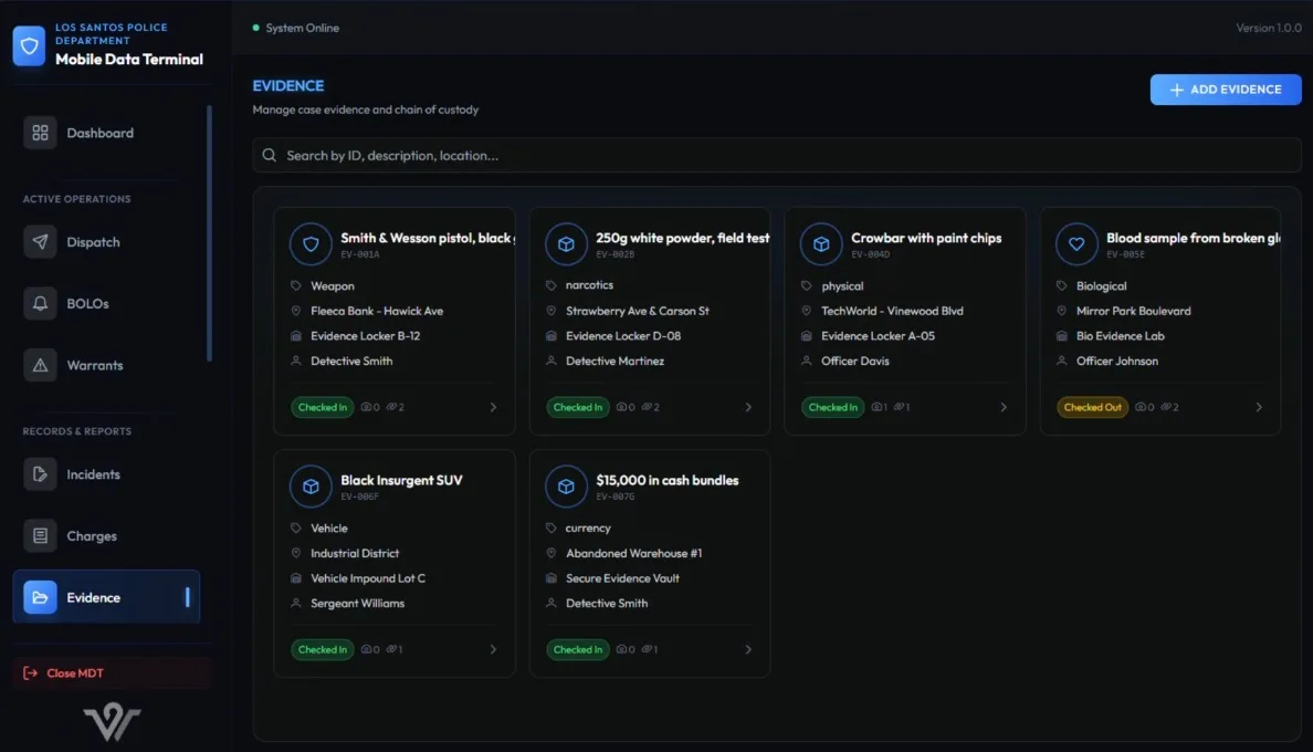 Wasabi MDT & Dispatch FiveM Script - esx 4