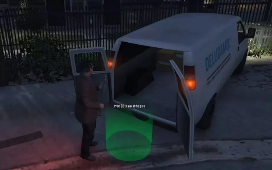 Weapon Delivery product preview for esx FiveM servers