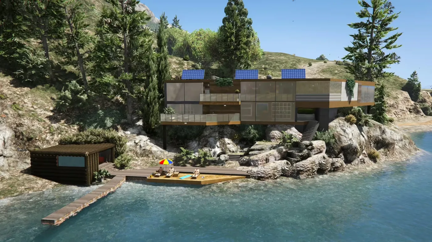 Wild Nature Villa MLO FiveM Script - esx 2