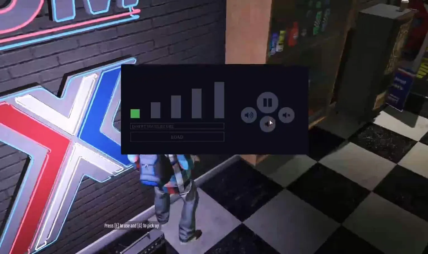 YouTube Speaker product preview for esx FiveM servers