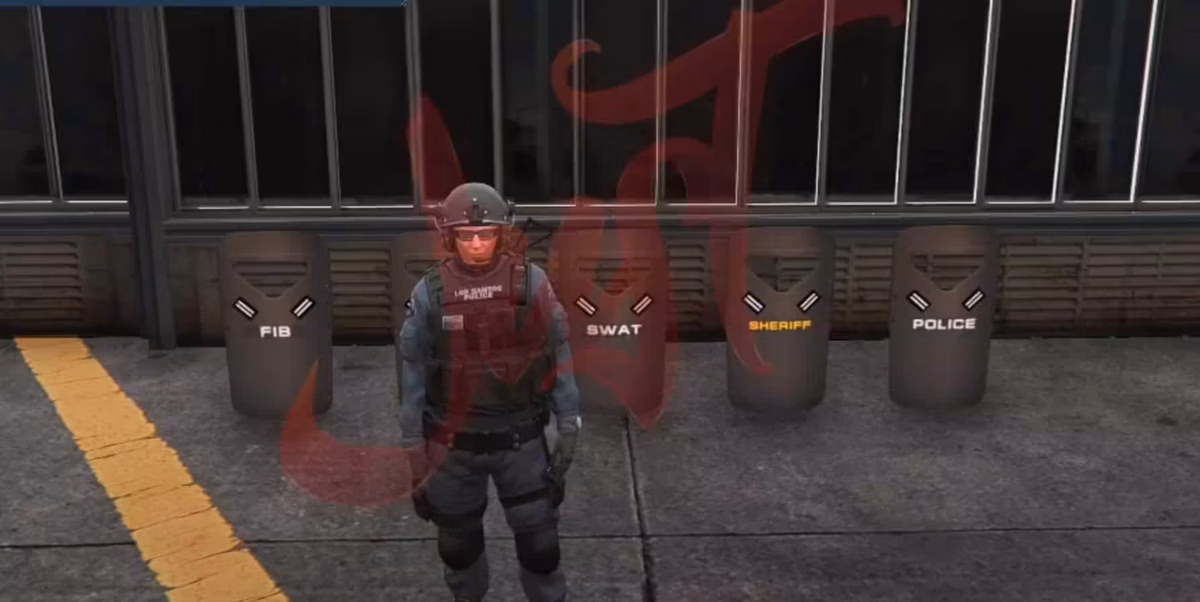 GTA V Ballistic Shield Custom Props (SWAT) FiveM aperçu de la ressource 2
