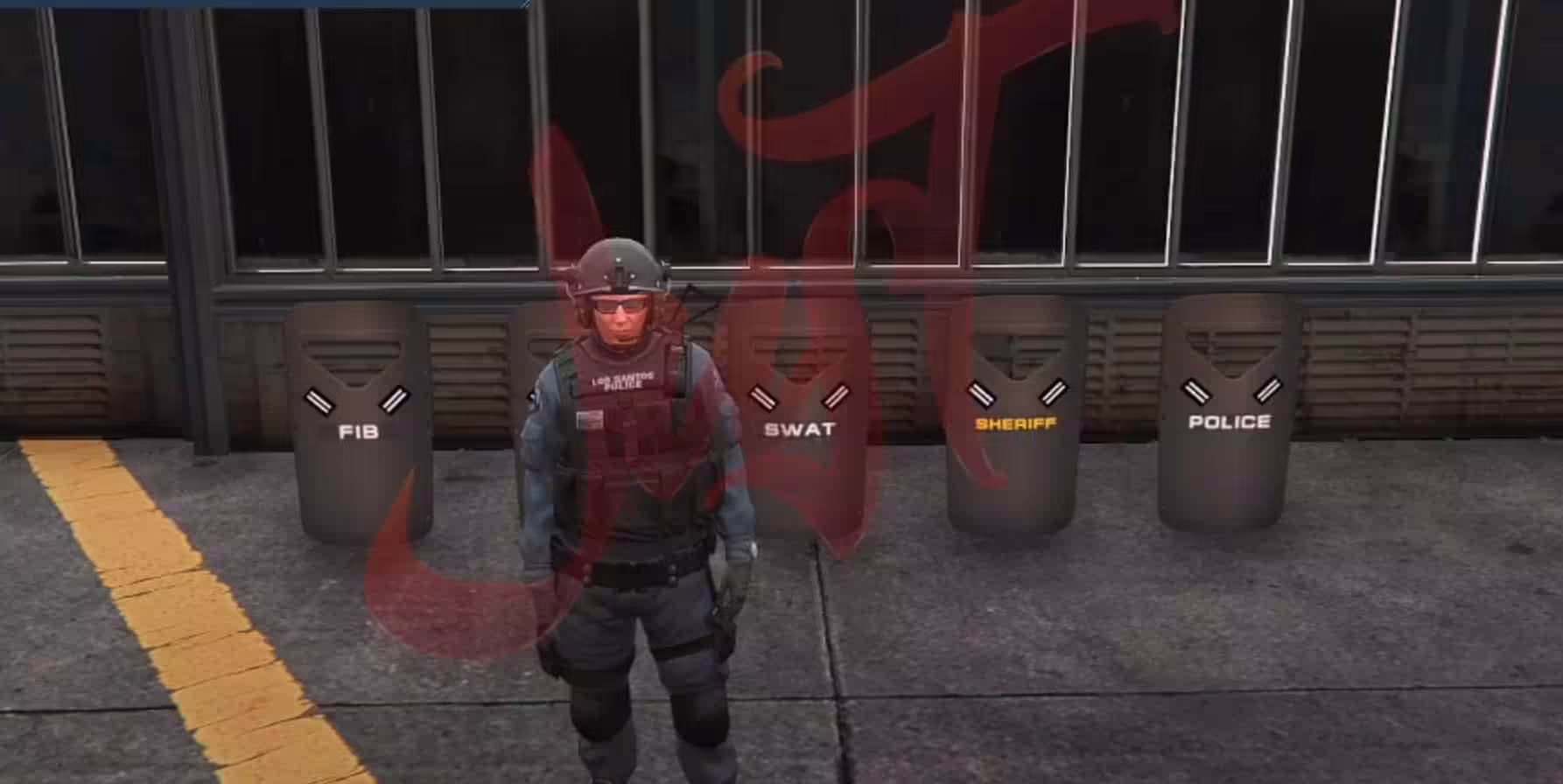GTA V Ballistic Shield Custom Props (SWAT) FiveM Script - esx 2