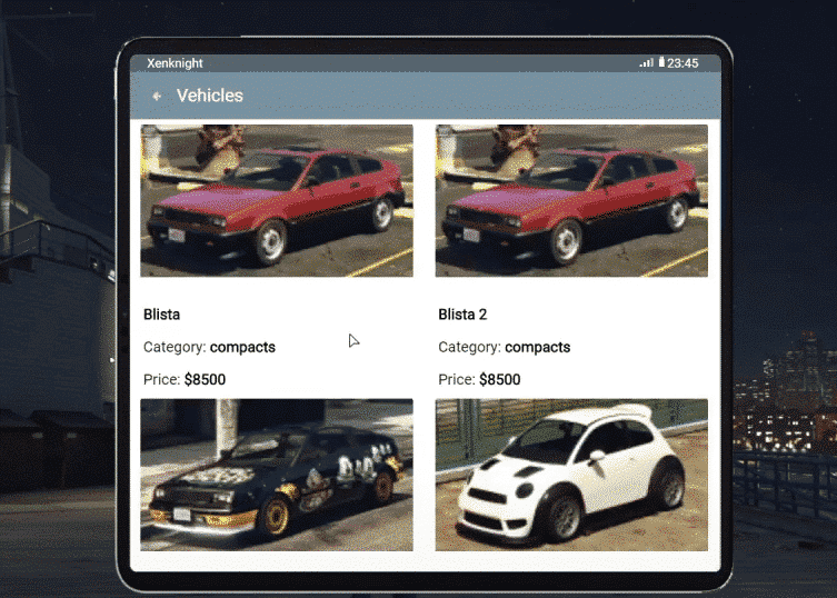 XenTablet FiveM Script - esx 2