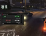 Taximeter NoPixel FiveM script voorbeeld